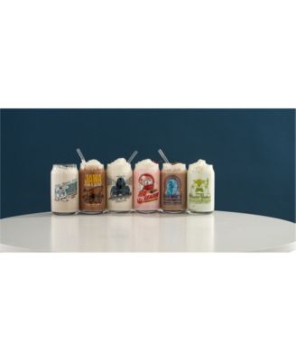 Star Wars Retro Vintage Tumbler Glasses, Set of 6