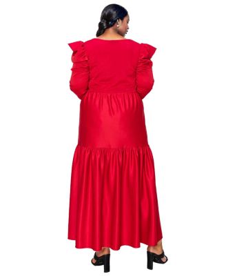 Plus Size Isabel Tiered Maxi Dress