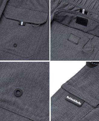 Men's 9" Stretch Mesh Lined Swim Trunks, up to Size 2XL