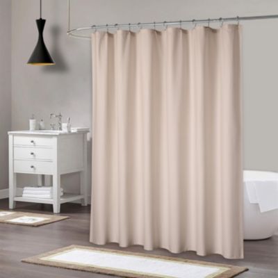 Soft Embossed Seersucker Microfiber Fabric Shower Curtain or Liner, 72" x 72"