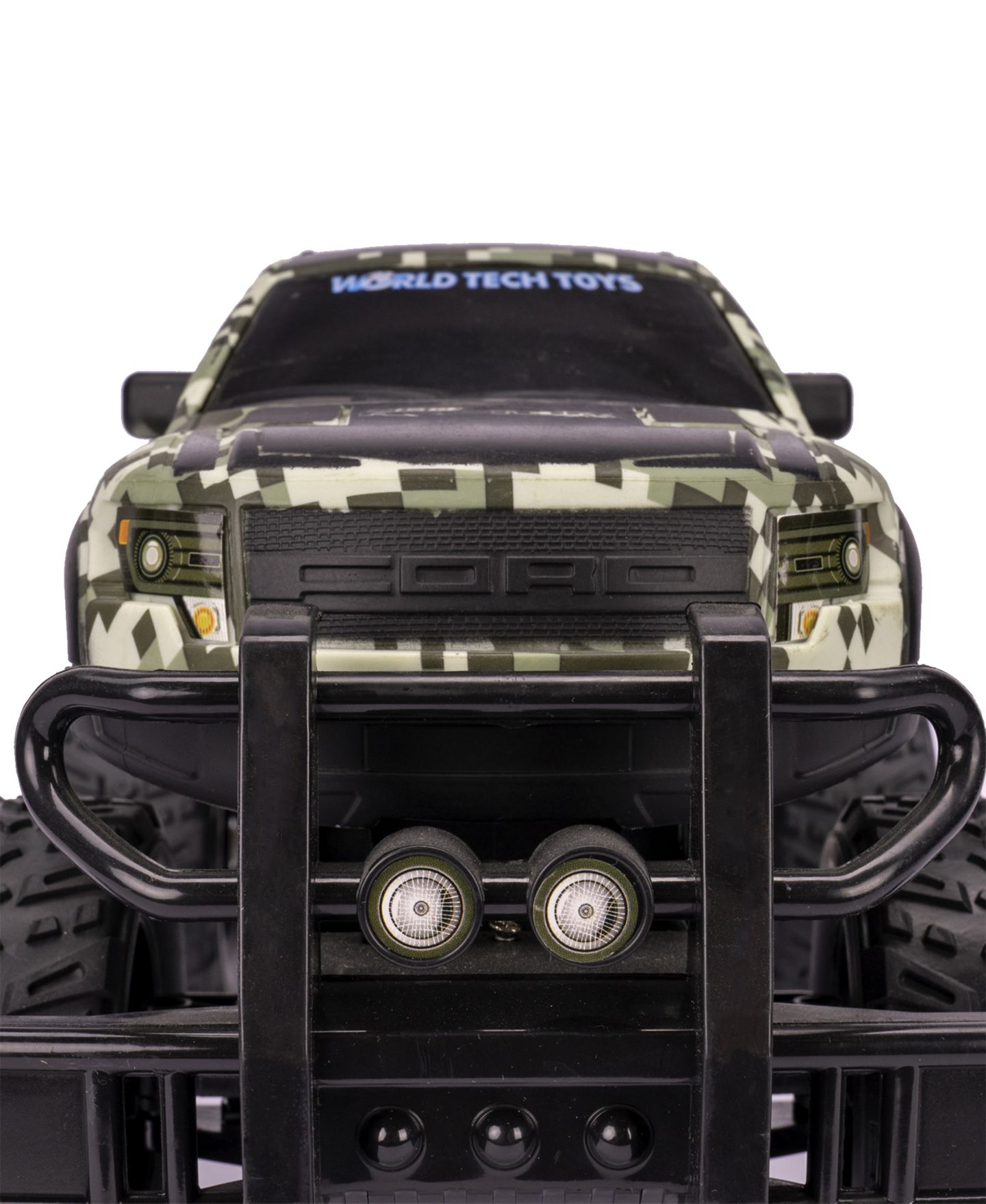 Детская игрушка World Tech Toys 1:14 Scale Digital Camo Ford F-150 SVT Raptor Remote Control Monster Truck — фото 8