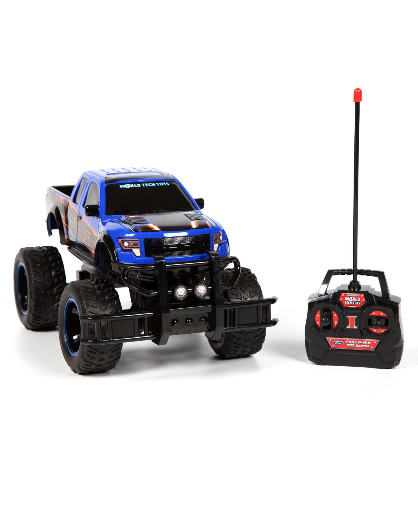 Детская игрушка World Tech Toys 1:14 Ford F-150 SVT Raptor Full-Function Radio Control RC Truck, цвет: Разноцветный — фото 10