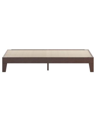 Eduardo Platform Bed Frame, Solid Wood Platform Bed Frame With Slatted Support, No Box Spring Needed