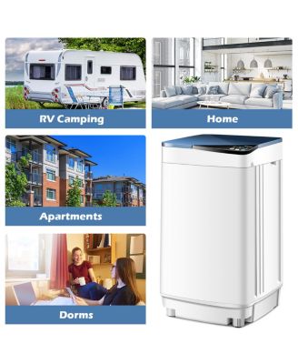 Full-Automatic Washing Machine 7.7 lbs Washer