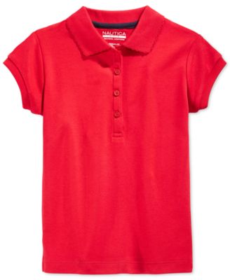 Nautica School Uniform Polo, Little Girls Macy's