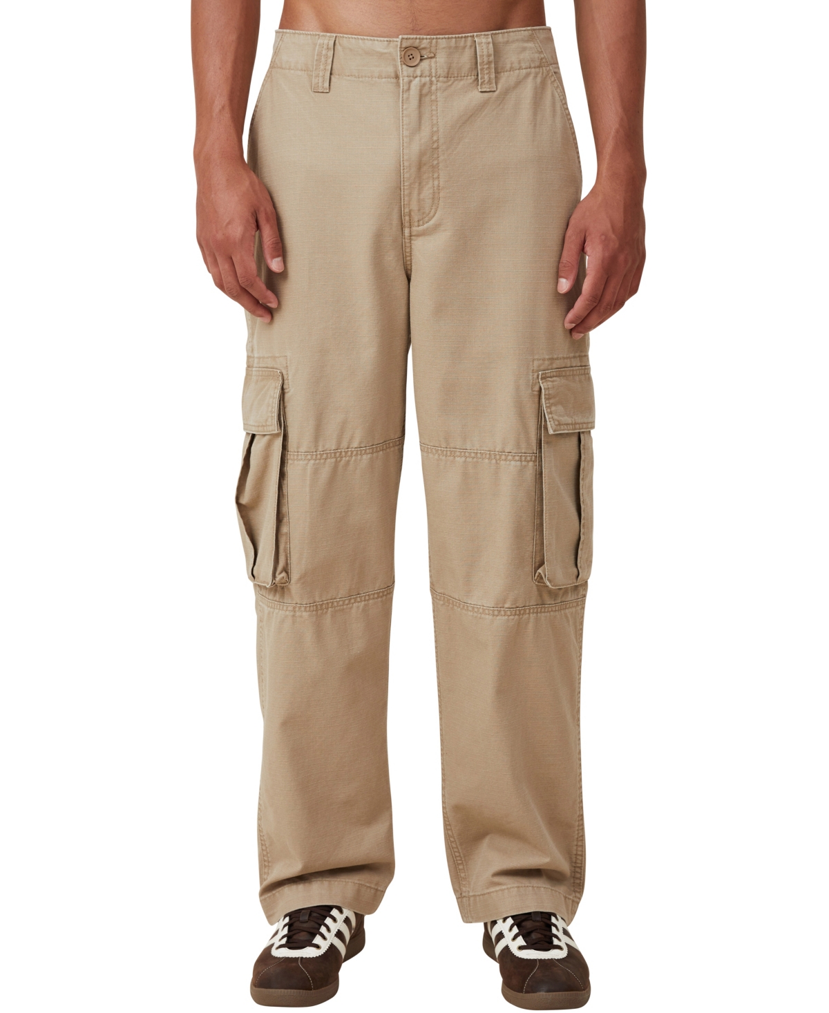 COTTON ON MEN'S BAGGY CARGO PANTS 