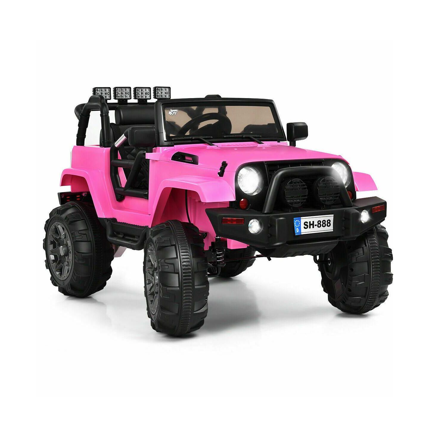 Детская игрушка SUGIFT 12V Electric Ride On Truck with Parental Remote Control and LED Lights, Ages 3+ — фото 11