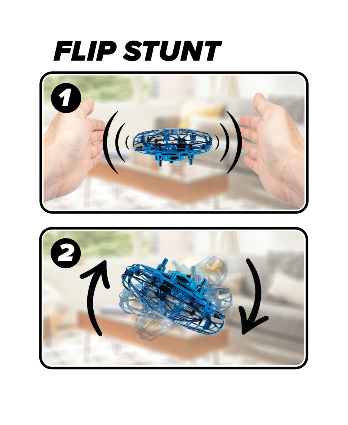 World Tech Toys Intelli Sense Motion Sensing Ufo Helicopter In Multi