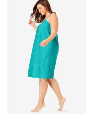 Women's Breezy Eyelet Short Nightgown