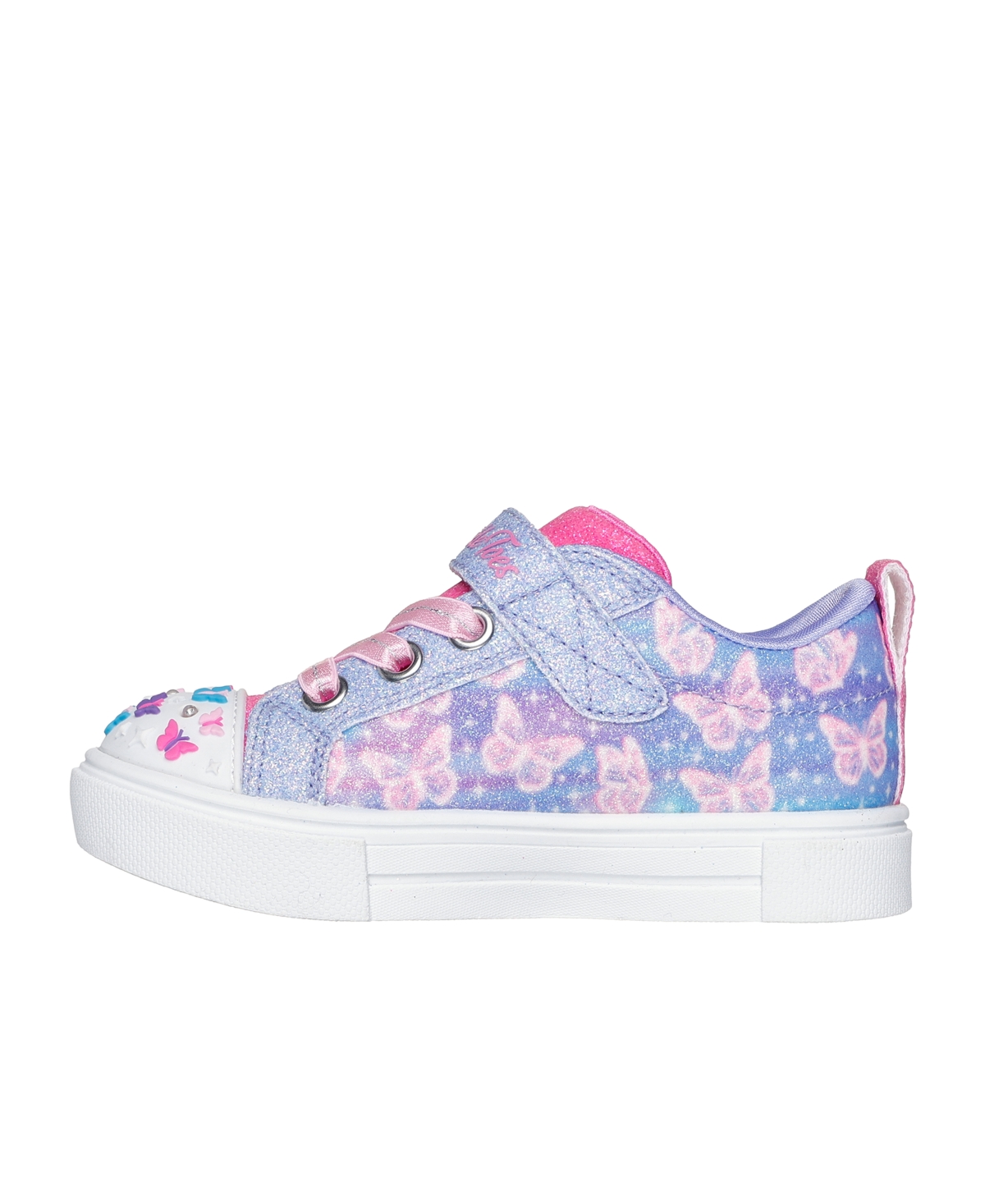 Skechers Toddler Girls' Twinkle Toes: Twinkle Sparks In Lavendar Multi