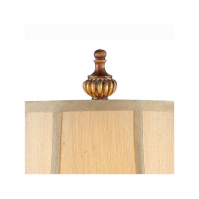 Juliette 36 1/2" Tall Skinny Large Buffet End Table Lamps Set of 2 Brown Light Bronze Finish Living Room Bedroom