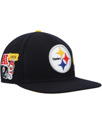 Men's Black Pittsburgh Steelers Hometown Snapback Hat
