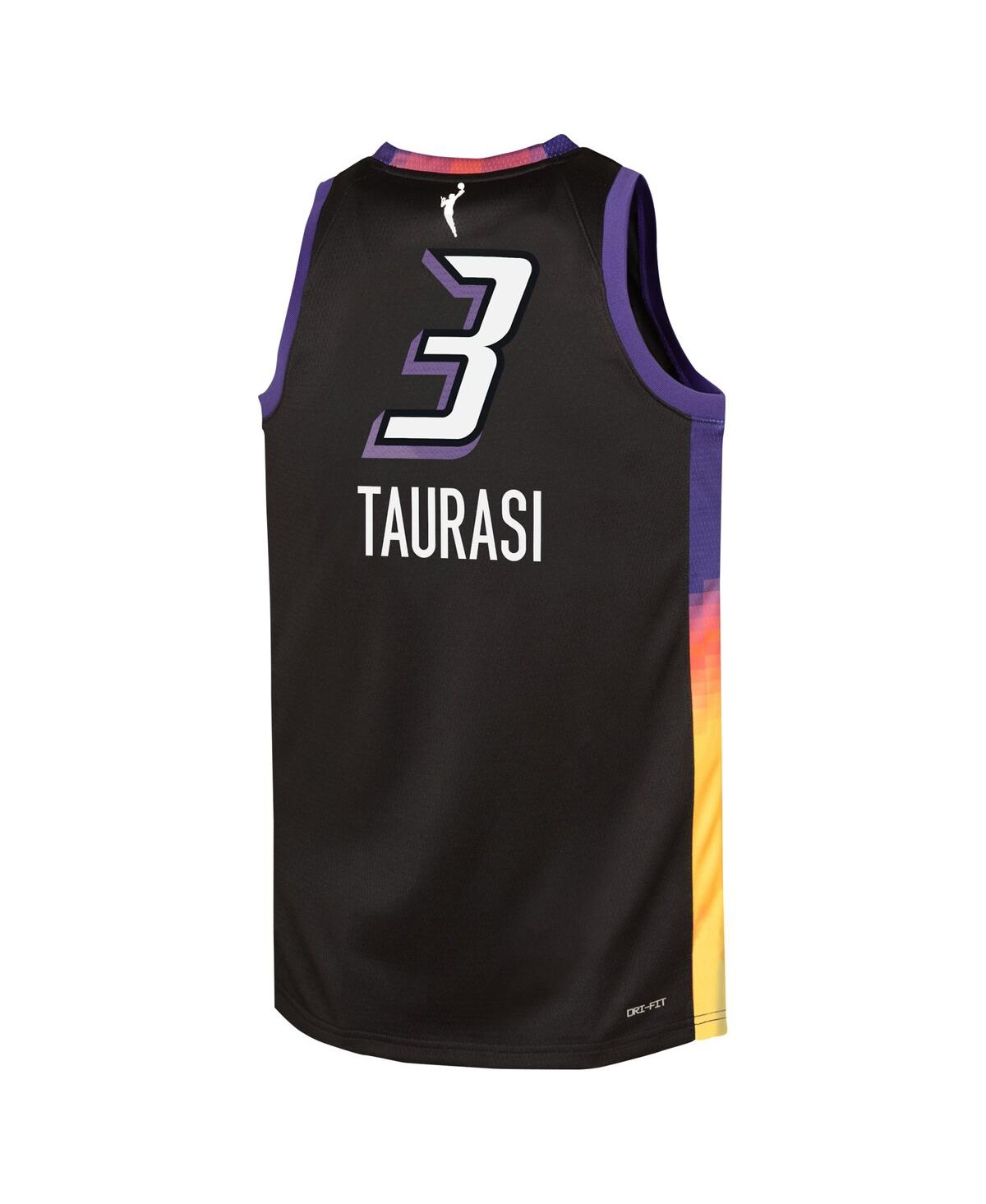 Nike Big Boys and Girls Diana TaurasiPhoenix Mercury 2024Rebel Edition Jersey - Black
