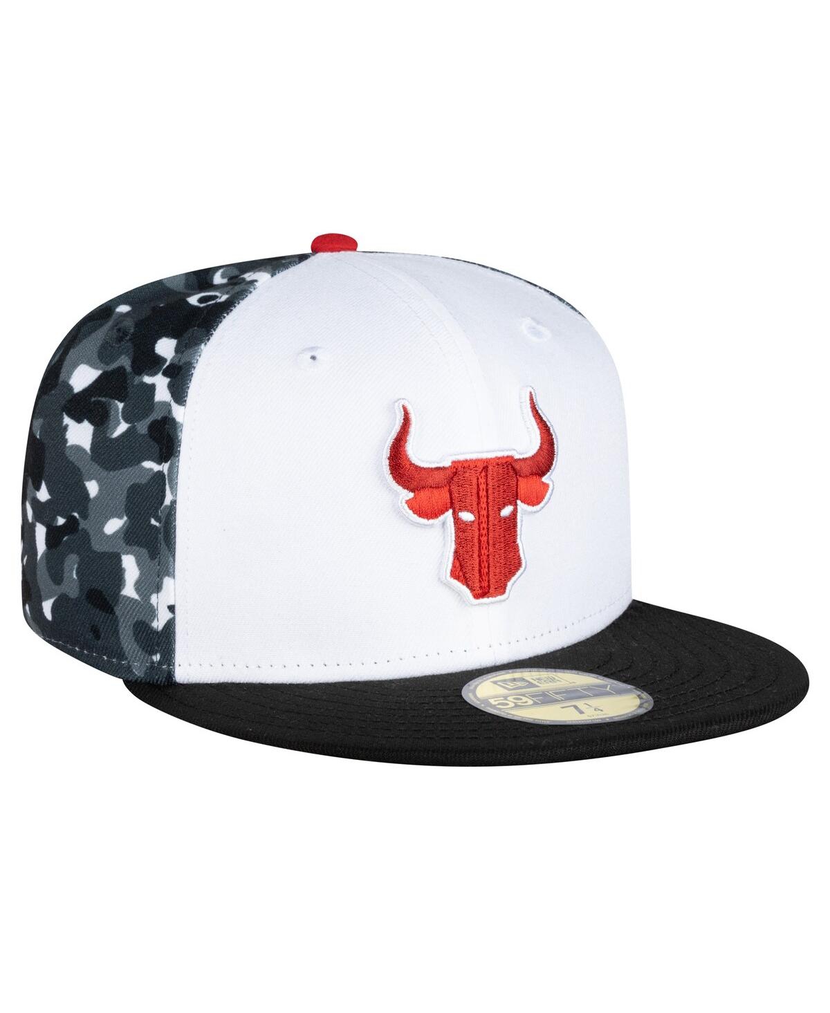 New Era Men'sBlack Tijuana Toros Mexico League On Field 59FIFTY Fitted Hat - White, Black