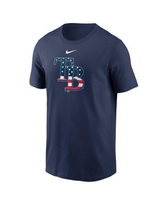 Men's Navy Tampa Bay Rays Americana T-Shirt