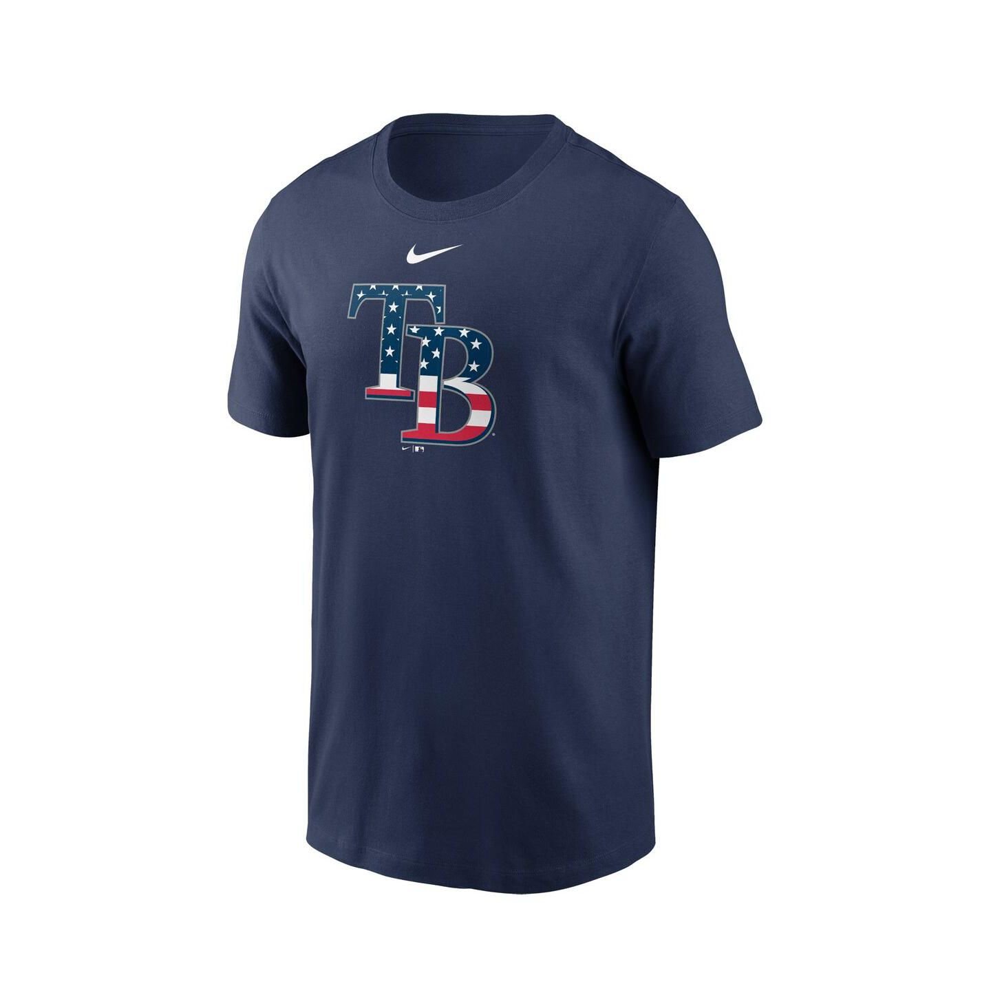 Мужская футболка Nike Navy Tampa Bay Rays Americana — фото 3
