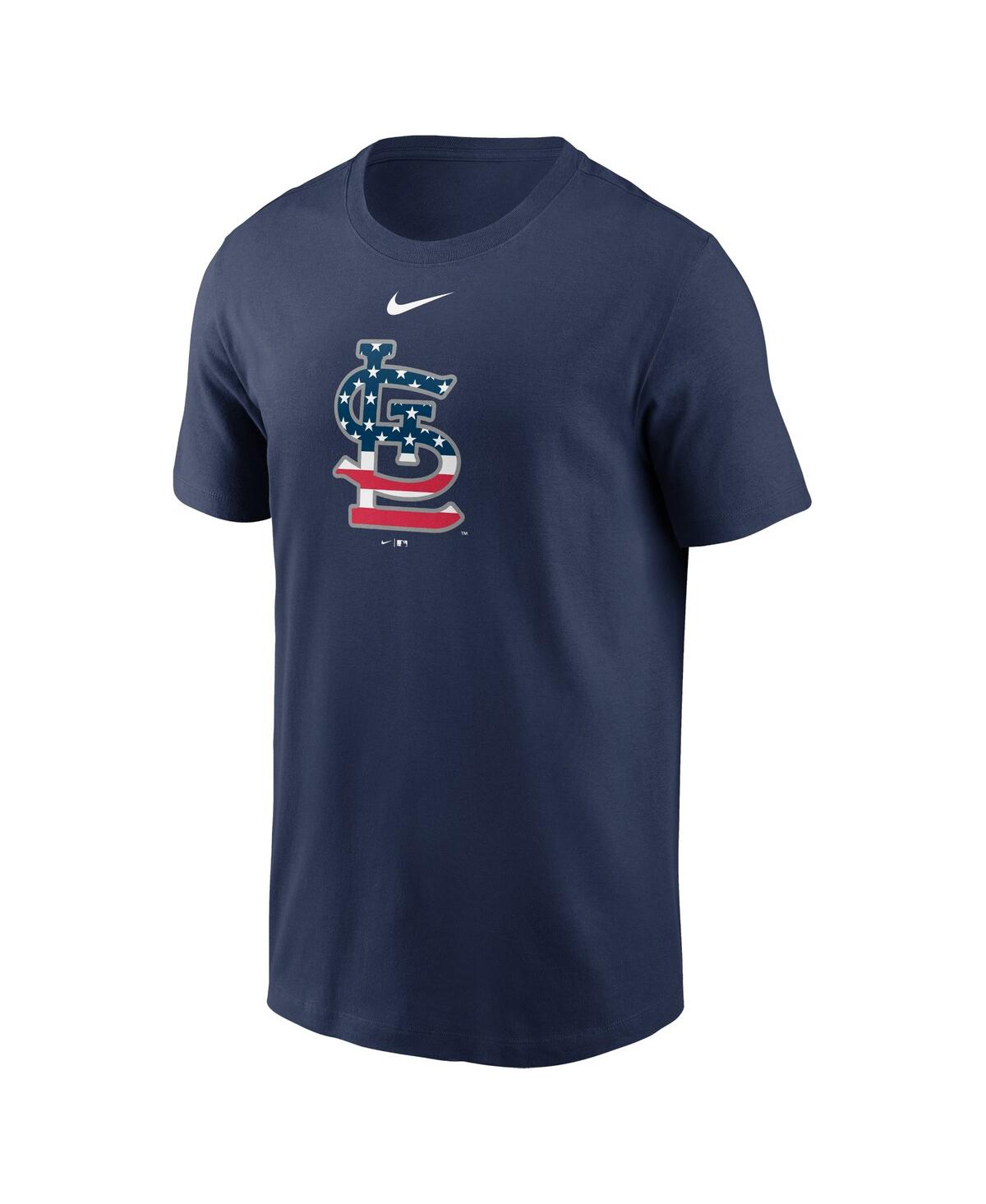 Nike Men's Navy St. Louis Cardinals Americana T-shirt In Navy