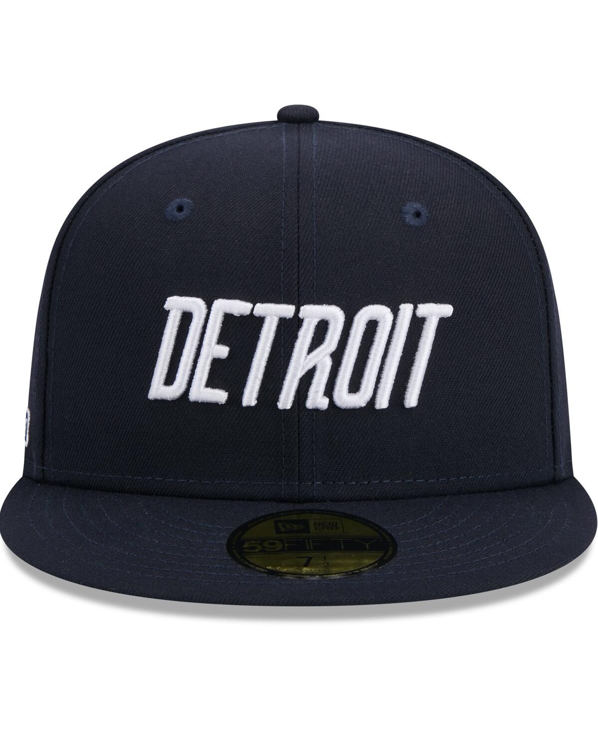New Era Men'sDetroit Tigers 2024 City Connect 59FIFTY Fitted Hat - Navy