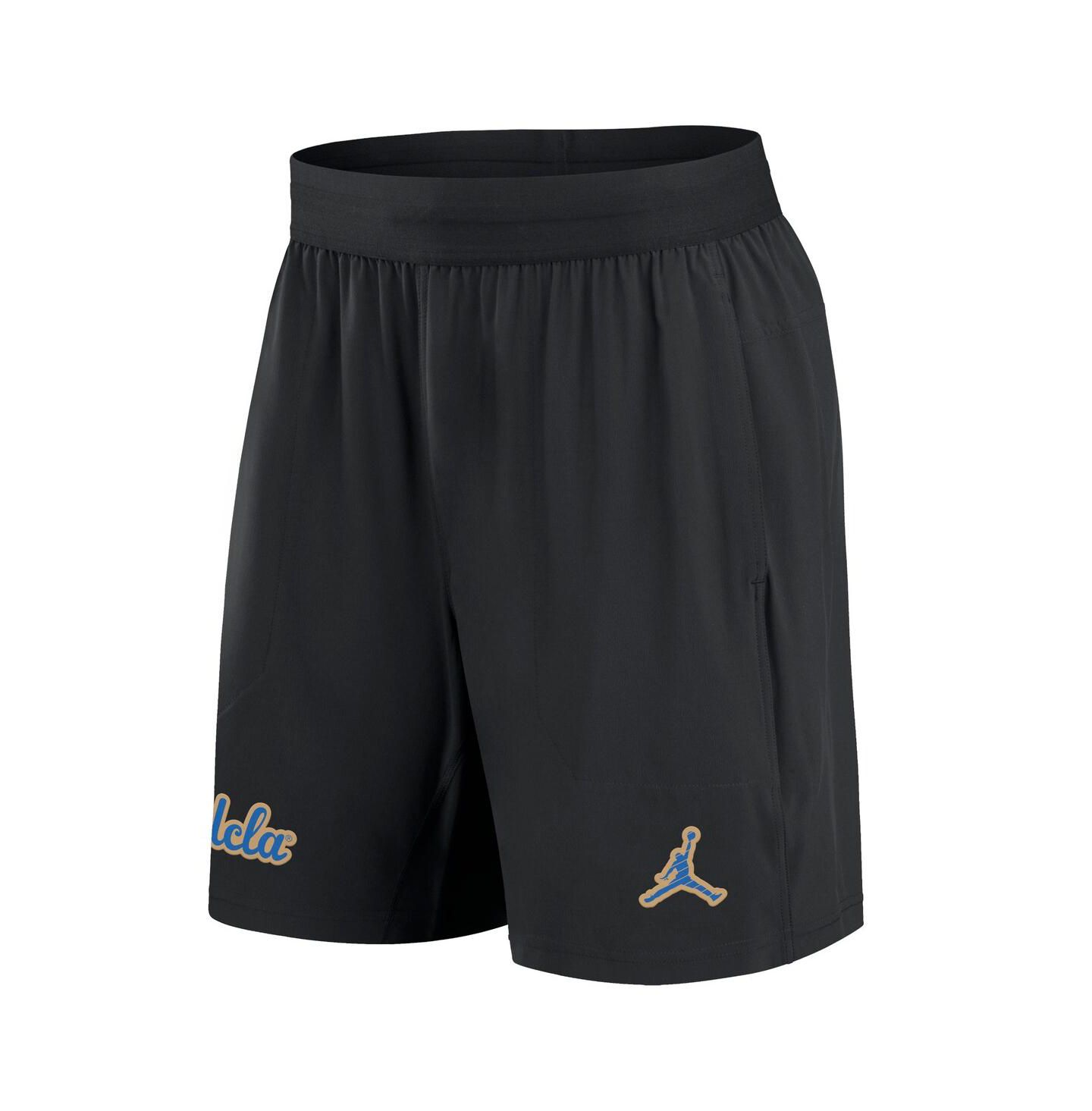 Мужские шорты Jordan Black Ucla Bruins 2024 Sideline Performance — фото 4