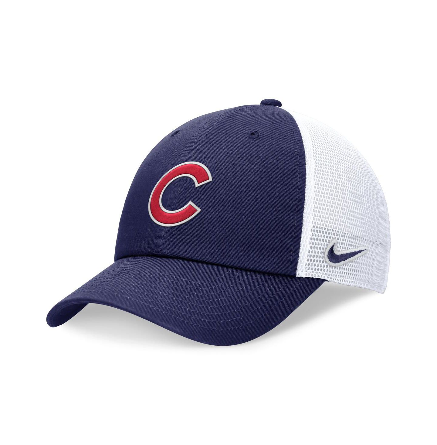 Мужская кепка Nike Royal Chicago Cubs Evergreen Club Trucker Adjustable Hat — фото 1