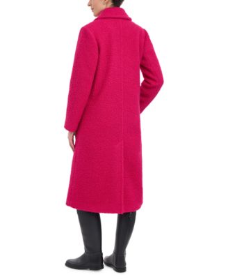 Women's Double-Breasted Boucl&eacute; Walker Coat