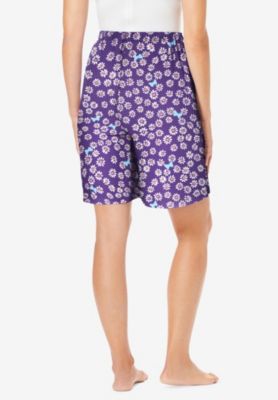 Women's Dreams and Co. Print Pajama Shorts