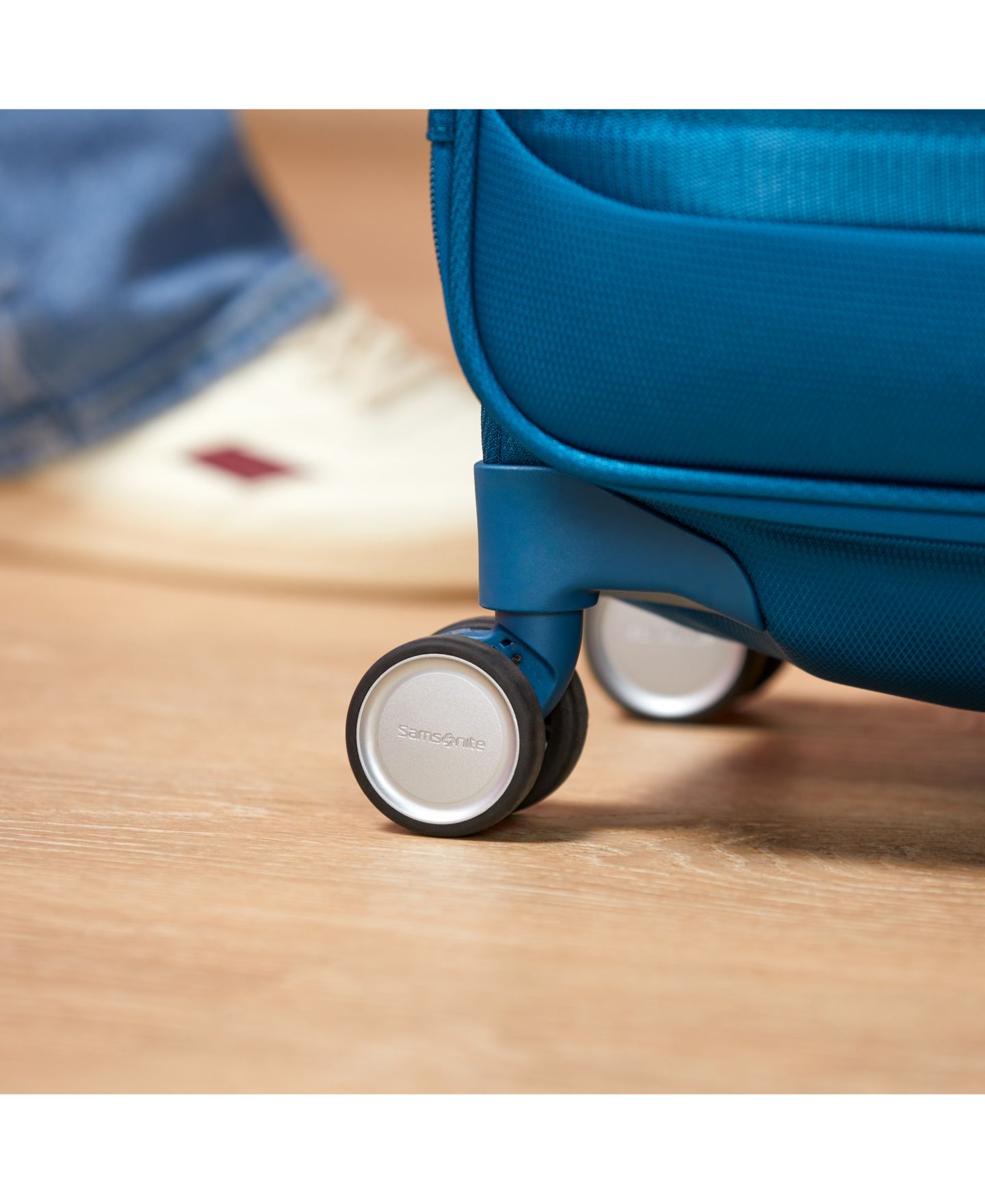 Чемодан Samsonite AirLIFT Carry-on Spinner, цвет: Лазурный — фото 15