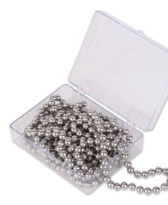 Endurance 18/8 Stainless Steel 10' Length Beaded Pie Chain - 10 Ft