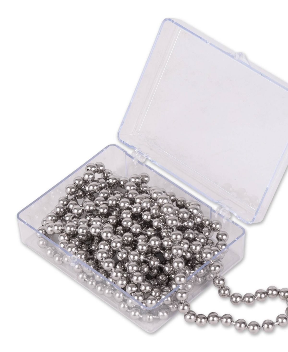 Rsvp International Endurance 18/8 Stainless Steel 10' Length Beaded Pie Chain In Silver