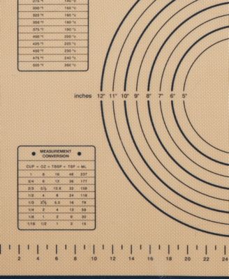 Silicone 24x16" Silicone Pastry Mat