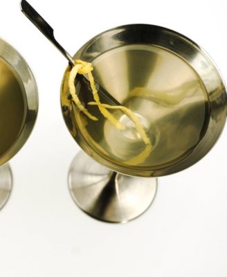 Endurance Martini Glass 2 Piece Set 4.5x7"