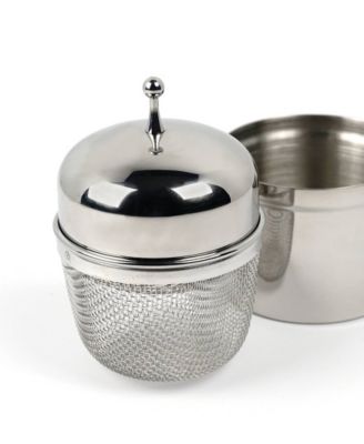 Stainless Steel 3" x 3" x 4" Floating Spice Ball