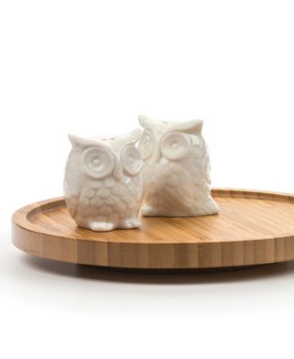 Bamboo 8" D Tool Crock Turntable