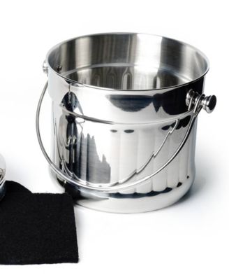 Endurance Stainless Steel Jumbo 1.5 Gallon Compost Pail