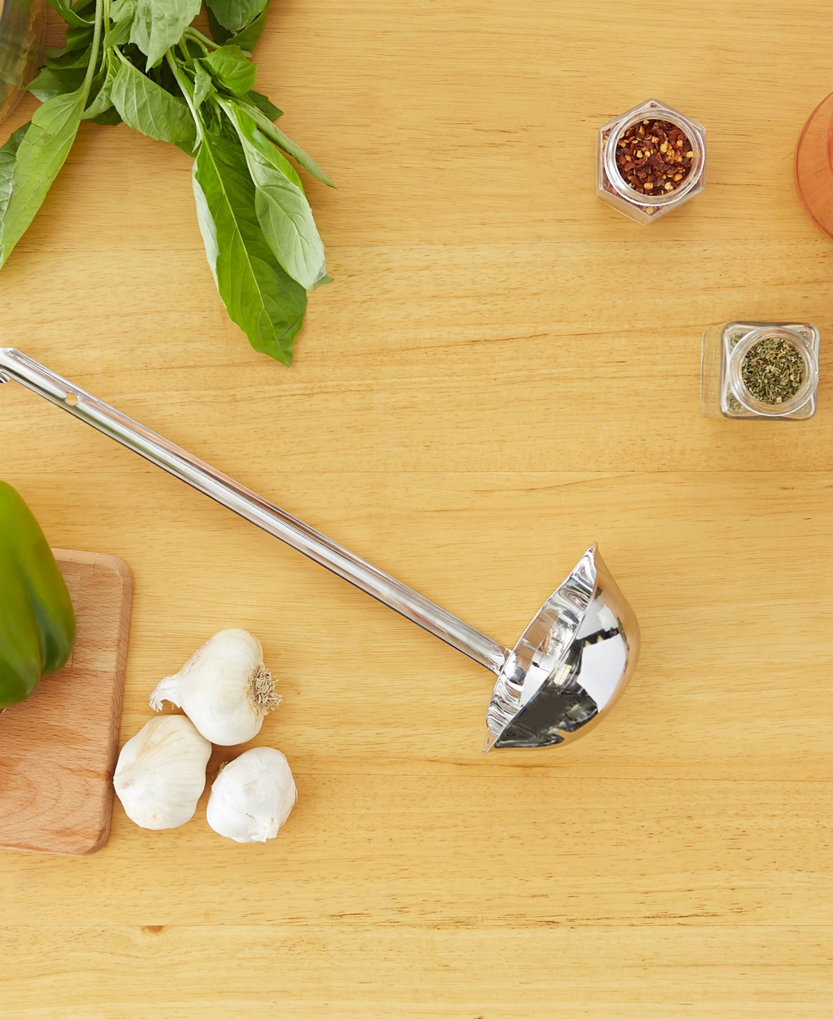 Rsvp International Endurance 18/8 Stainless Steel 14"x5"x4" Canning Ladle In Silver