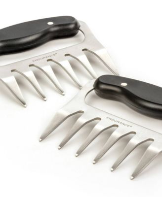 Endurance Stainless Steel 2 Piece 6x5x1" Meat Claws