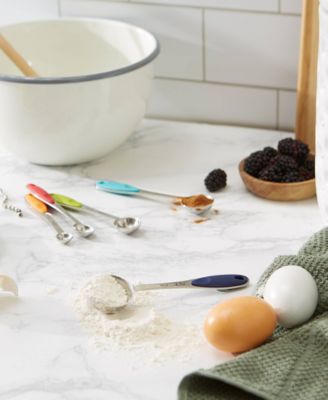 Endurance Stainless Steel 5 Piece Measuring Spoon Set - Color Handles