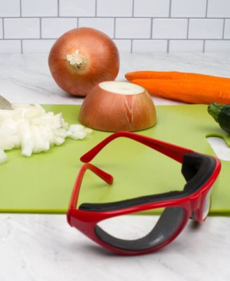 5.5" x 6.5" x 1.5" Onion Goggles - Red Frame