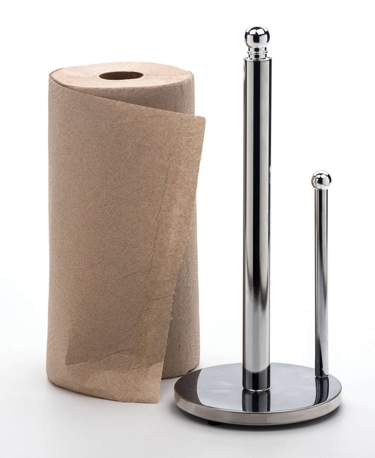 Rsvp International Stainless Steel 6" X 13.8" Paper Towel Holder In Silver