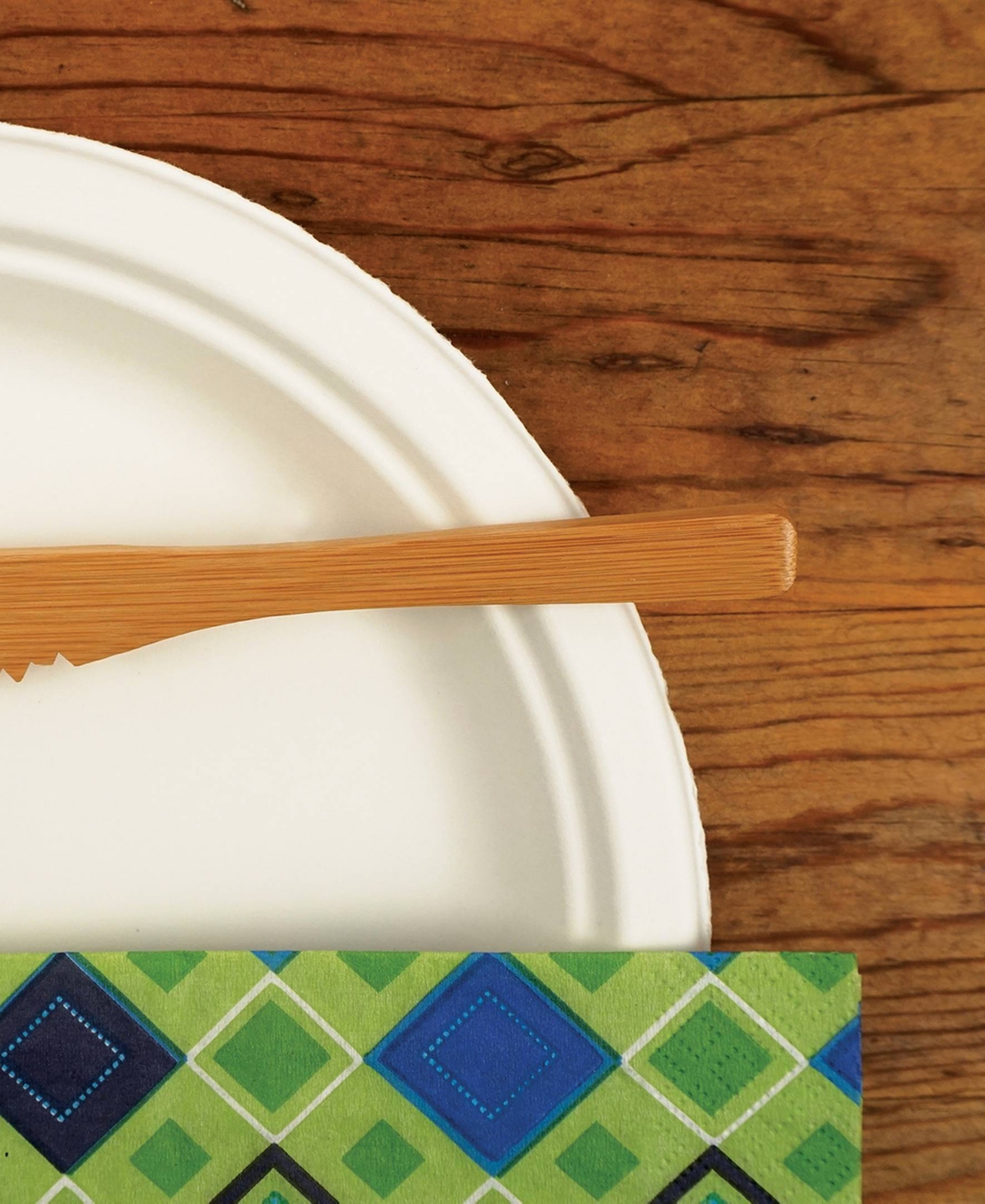 Rsvp International Wood 12 Piece 6"knife Set In Brown