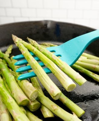 Silicone Coated Steel 11" x 2.25" Ela Series Turquoise Fork