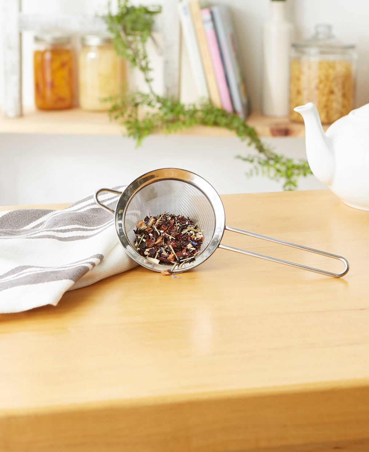Rsvp International Endurance Stainless Steel 4.75" Mesh Conical Strainer In Gray