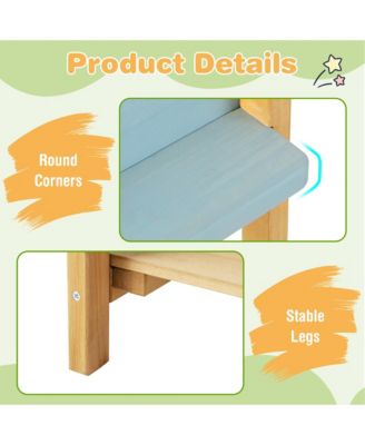 Outdoor Mud Kitchen Set, Outdoor Play Kitchen Set with Removable Water Box