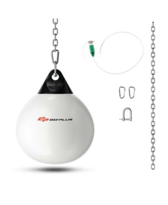 Water Punching Bag 21" 180 Pound Heavy Punching Bag with Adjustable Metal Chain