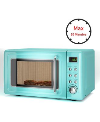 0.7Cu.ft 700W LED Retro Countertop Microwave Oven