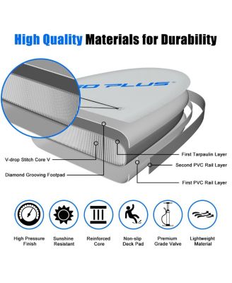 11' Inflatable Stand up Paddle Board Surfboard Water Sport Surfboard