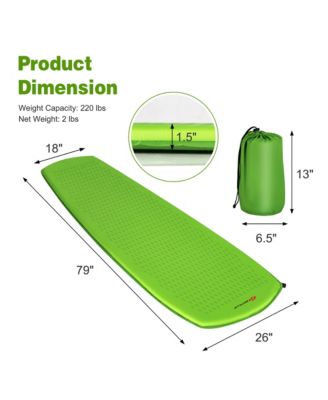 Inflatable Sleeping Pad, Self Inflating Camping Mattress