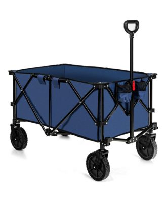 Folding Collapsible Wagon Utility Camping Cart