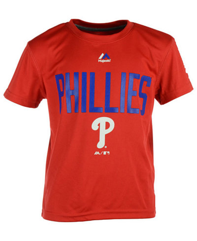 Majestic Kids' Philadelphia Phillies Cool Base T-Shirt