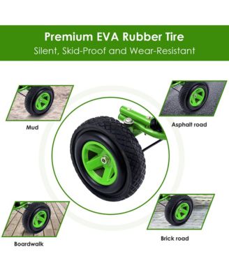 4 Wheels Kids Ride On Pedal Powered Bike Go Kart Racer Car Outdoor Play Toy